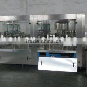 Автоматическая одноцелиндровая трехфункциональная машина для наполнения бутылок из ПЭТ питьевой водой photo-2