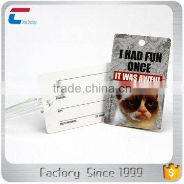 Custom Wholesale Free Printable Plastic PVC RFID ID Card Hotel Luggage Tags photo-5