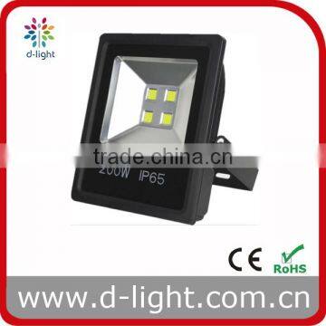 High power 85-265V Aluminum IP65 Outdoor use 200W COB LED Floodlight