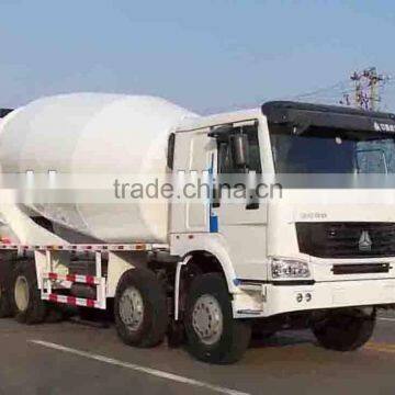Heavy duty 12-16CBM 8x4 HOWO concrete mixer truck/cement mixer truck