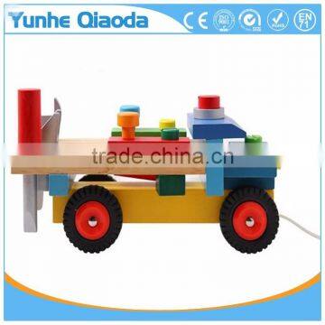 Customize Kids Disassembly Wooden DIY Toy Car Assembly photo-2