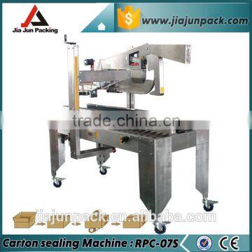 good quality automatic stainless carton box sealer with factory price