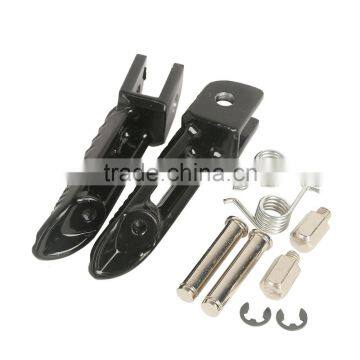 Black Front Footrests Foot Pegs For Suzuki GSXR600/750 01-14 GSXR1000 01-14 02 photo-4