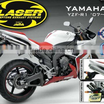 For Yamaha YZF R1 2007-2008 Motorcycle Exhaust Pipe LASER "X-treme" Exhaust system