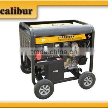 10KVA Open-Frame Diesel Generator With Wheels And ATS photo-2