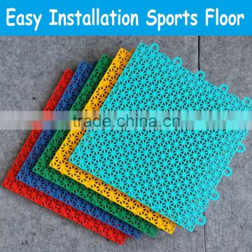 easy installation assemble sports floor for indoor outdoor