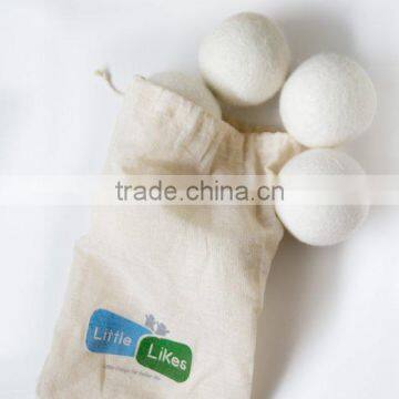 XL 9'' Premium 100% Natural Sheep Wool Lanudry Dryer Ball photo-6