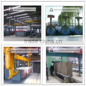 Long using life aac blocks manufacturing process