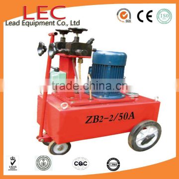 LEC Prestressed Concrete Post Tension Hydraulic Jack Oil Pump Price