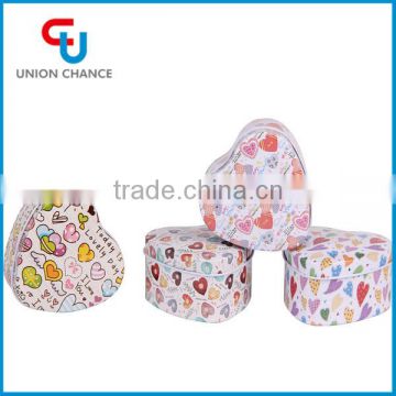 Valentine gift candy tin boxes