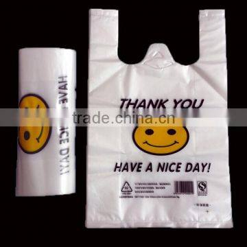 Wholesale cheap T-shirt plastic bag