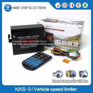 Remotely heavy truck/bus engine speed limiter