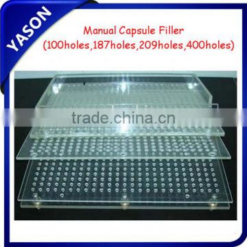 100Holes Hand Capsule Filling Machine