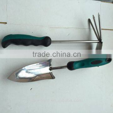 STAINLESS STEEL TRANSPLANTING TROWEL DUAL PURPOSE HOE photo-3