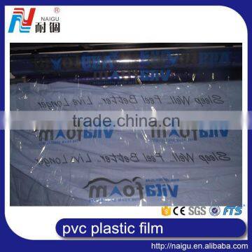 High Quality Printing Plastic PVC Mattress Surface Protective Film photo-3