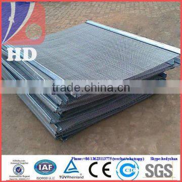 Plain Weaving 304 Stainless Steel Wire Mesh / Crimped Wire Mesh