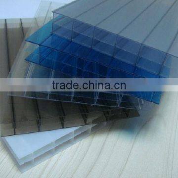 4-18mm UV-protection Red Polycarbonate Hollow Sheet photo-2