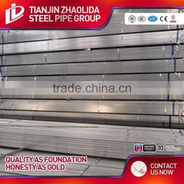 Cold Rolled Think Wall Galvanized Steel Square Pipe Made in Tianjin China photo-6