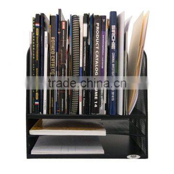 3-Tier Counter-Top Metal Office Mesh Desk Organizer photo-4