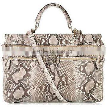 Pythone Printed Leather