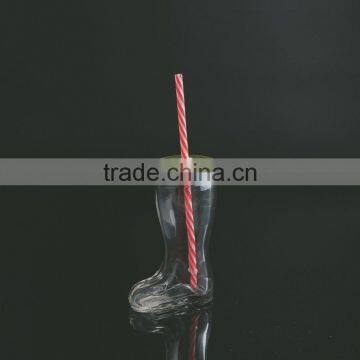 2017 New Products Clear and Red Wholesale High Quality Shaped Glass Jars photo-2