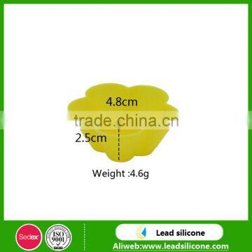 Flower Shape Silicone Cup Cake Moulds, Food Grade Custom Mini Silicone Cake Moulds photo-3