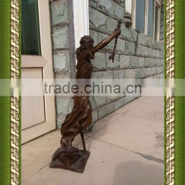 Western Europe Style Bronze Firgure Statue For Garden Statue Sculpture Decoration