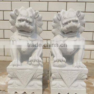 Chinese Style Lion Statue for Garden Decoration photo-3
