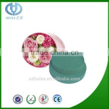 floral foam for round box roses, round floral foam,roundness foam