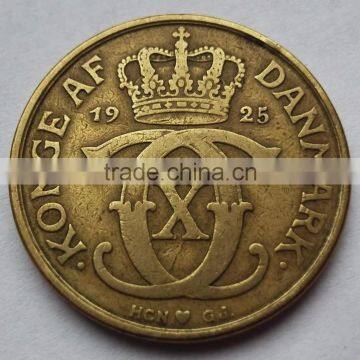 Custom Made Antique Danmark Golden Old Coins photo-2