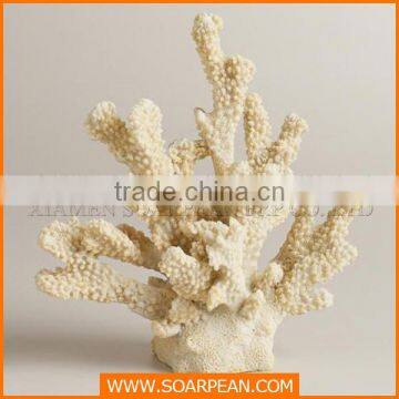 Wholesale home deocr resin artificial coral figure