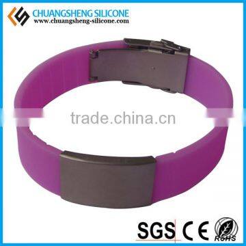 Silicone ID Bracelet, Wristband photo-2