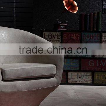 YYA027Factory Customized Swivel Leather Modern Club Chair photo-4