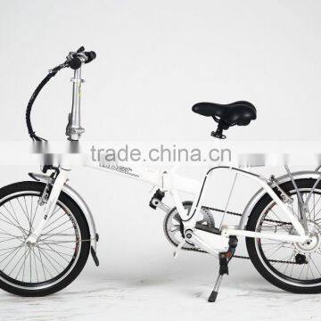 30-60 range per charge Aluminum Alloy electric folding bike efb 05 of 36V250W