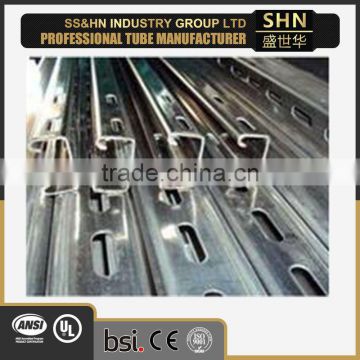 41*21 galvanized unistrut steel c channel channel