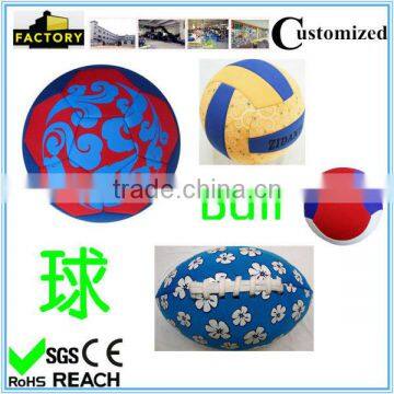 Machine stitched good quality neoprene soccer ball
