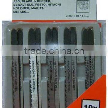 BOSCH/FESTOOL/B&D/DEWALT/ELU/AEG/METABO Style Wood and Metal Cutting Jig Saw Blade Set