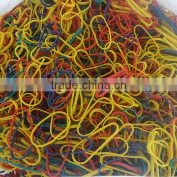 mix color natural rubber bands (32*3mm)