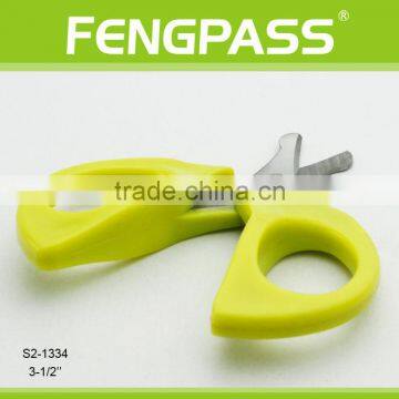 S2-1334 3-1/2" Inch 2CR13 Stainless Steel Blade Top Class Pretty Cuticle Scissors Mini Scissors photo-3