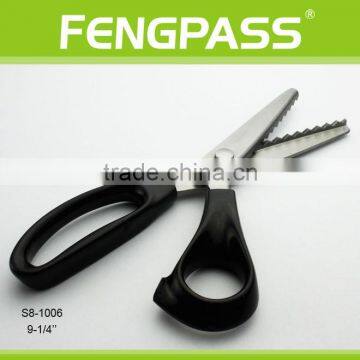 S8-1006 26.5cm 2Cr13 Stainless Steel Blade With PP+TPR Plastic Comfortable Handle Tailor Scissors photo-3