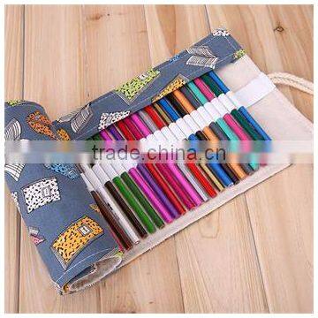 Low Price Hot Sale Handmade Roll Pencil Case Pencil Pouch Pencil Bag for Gift photo-3