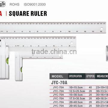 A-Alloy handle ruler With Etching Scale angle square ruler