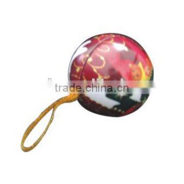 D70mm Ball Shape Tin Gift Box for Christmas Used