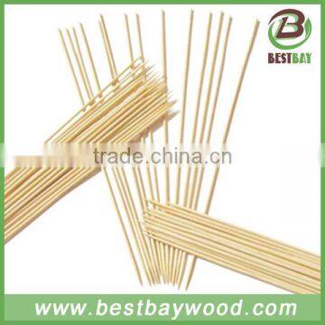 Factory Hot Sell Bamboo Bbq Skewer,bamboo Skewer 40cm photo-4