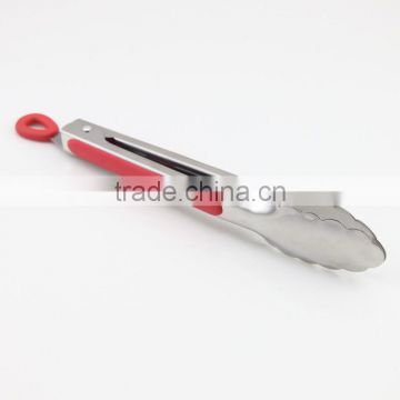 9 Inch Mini Kitchen Ware Stainless Steel Tongs