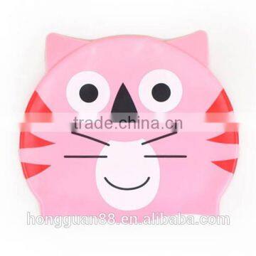 2015 Custom print sports silicone swim cap