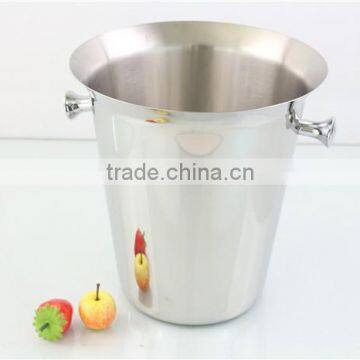 Wine Beer Bottle Custom Logo Stainless Steel Ice Bucket photo-2