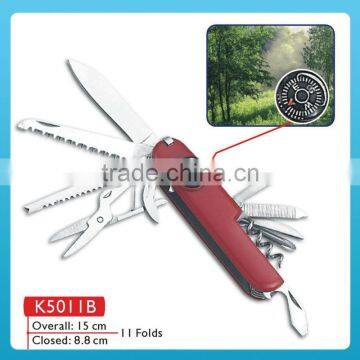 2014 Newest high quality stainless steel pocket multi knife tools K5011B