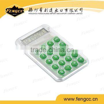 2016 Best Sell Promotion Custom Made 8 Digits Electronic / Scientific Calculator for Transparent Cover photo-2