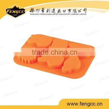 Food Grade 6 Cups Silicone Cake Ice Cube /cake Mold photo-5